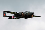 B-25 fly by